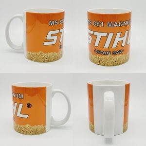 11oz Custom Stihl Magnum Coffee Mug: Ceramic STIHL Chainsaw Coffee Cup